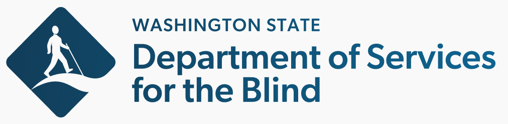 Logo for Washington Dept of Services for the Blind.